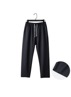 Casual Basketball Sweatpants Mens Nine Points Black