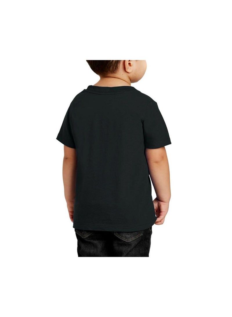 Saudi Arabia-Themed Boys Souvenir T-Shirt for Kids - Short Sleeve Round Neck Cotton Tshirt - Saudi Design with Camel - Ideal for School, Playtime - Image 2