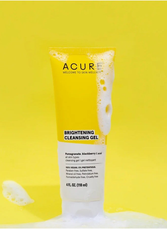 Acure Brightening Cleansing Gel 118ml  - Image 3