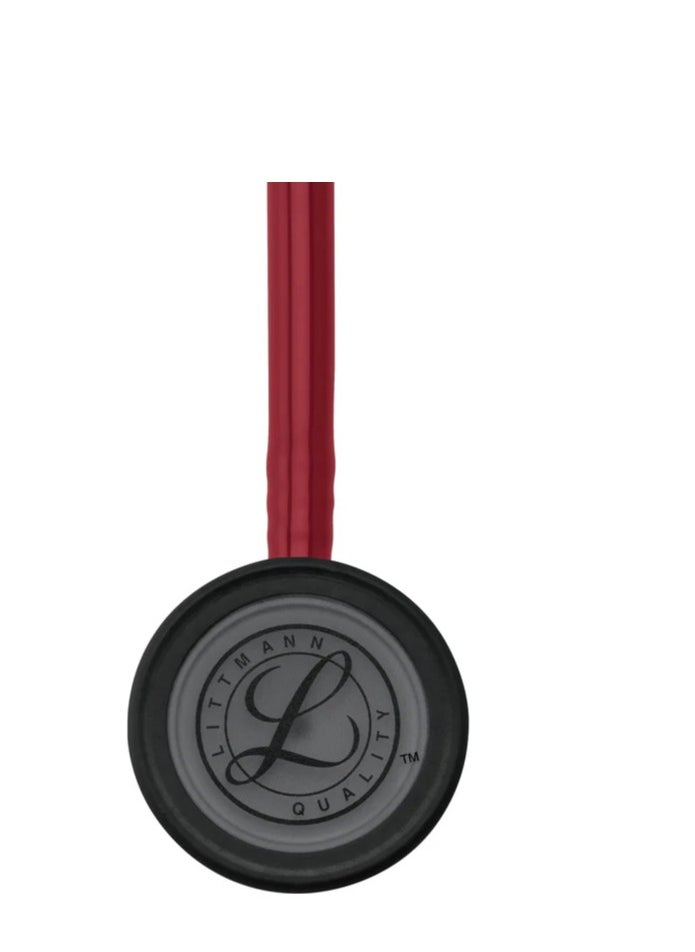 Littmann Littmann Classic III Monitoring Stethoscope: Burgundy - Black Finish 5868  - Image 5
