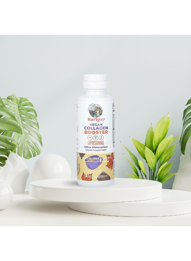 MaryRuth's Vegan Collagen Booster Liposomal Maple Hot Cocoa 7.6 fl oz (225 ml) - Image 2