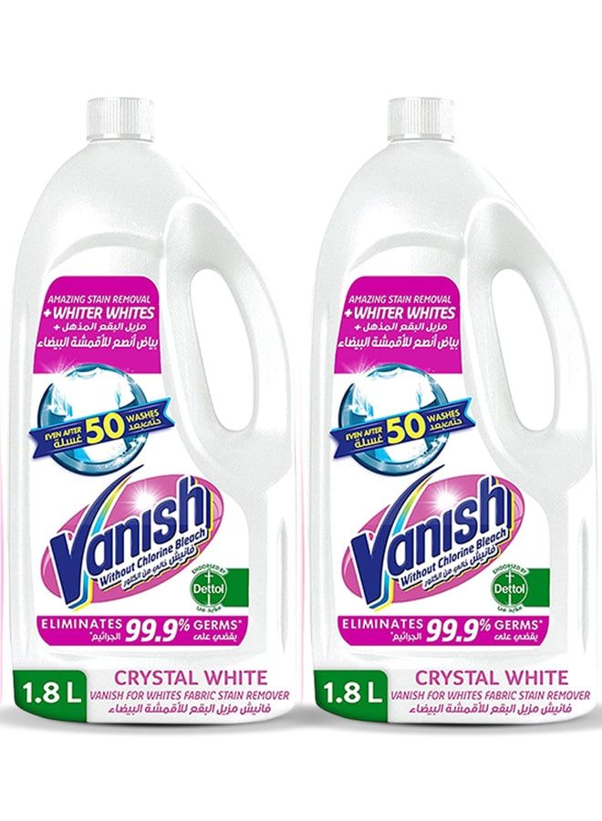 Vanish Stain Remover White 2x1.8L