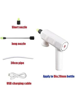 Generic Cordless Rechargeable Water Sprinkler Head Switchable Sprinkler Household Multifunctional Watering Sprayer for Watering Plants Flowers  - Image 5