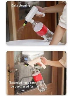 Generic Cordless Rechargeable Water Sprinkler Head Switchable Sprinkler Household Multifunctional Watering Sprayer for Watering Plants Flowers  - Image 3