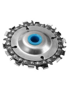 NIBEMINENT Arbour Wood Carving Grinder Chain Disc Silver/Grey  - Image 2