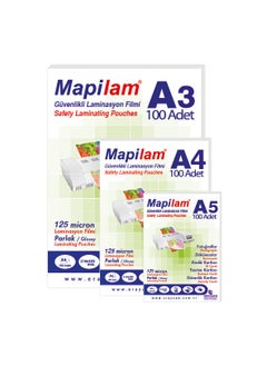 MAPi lam 125 Mic Large ID 85 x 115mm Glossy Lamination Film (1021208)  - Image 2