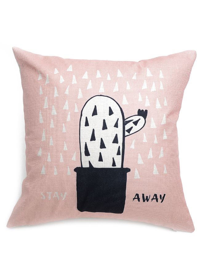 NIBEMINENT Modern Home Painted Pillowcase Multicolour 45 x 45centimeter