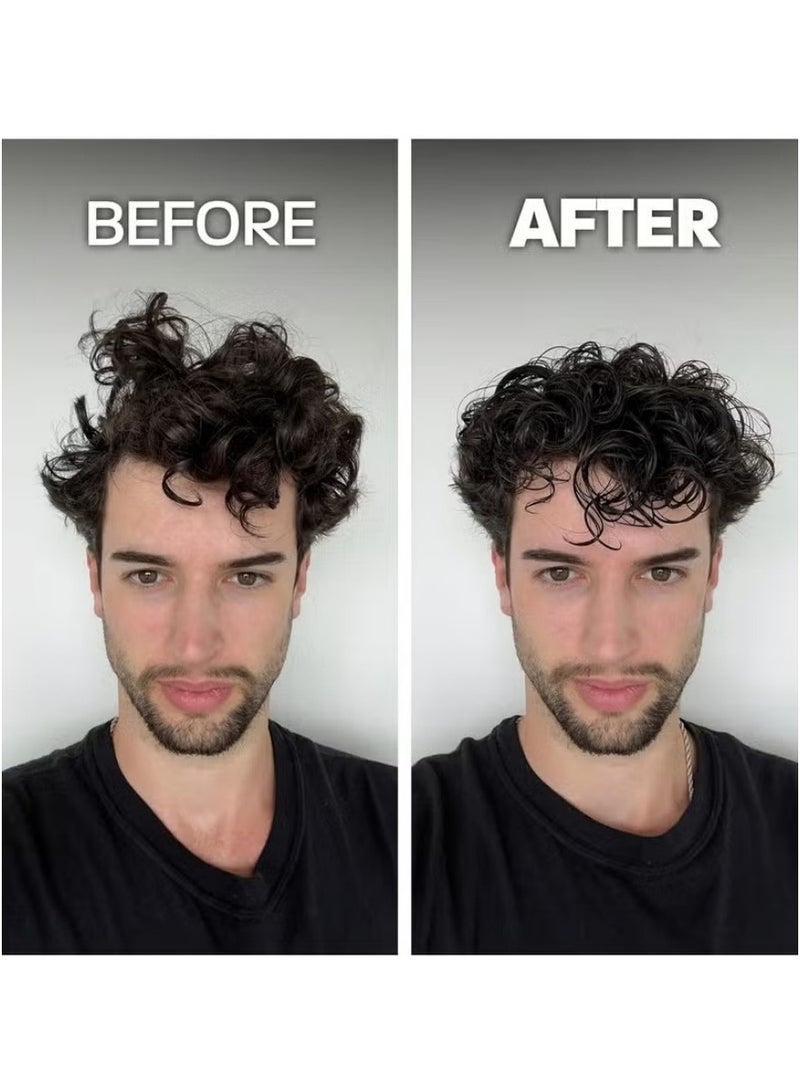 Based Leave-In Conditioner for Men Instant Frizz Control & Hydration | Lightweight Nourishing Formula for Healthy, Smooth Hair | 6.8 oz - Image 4