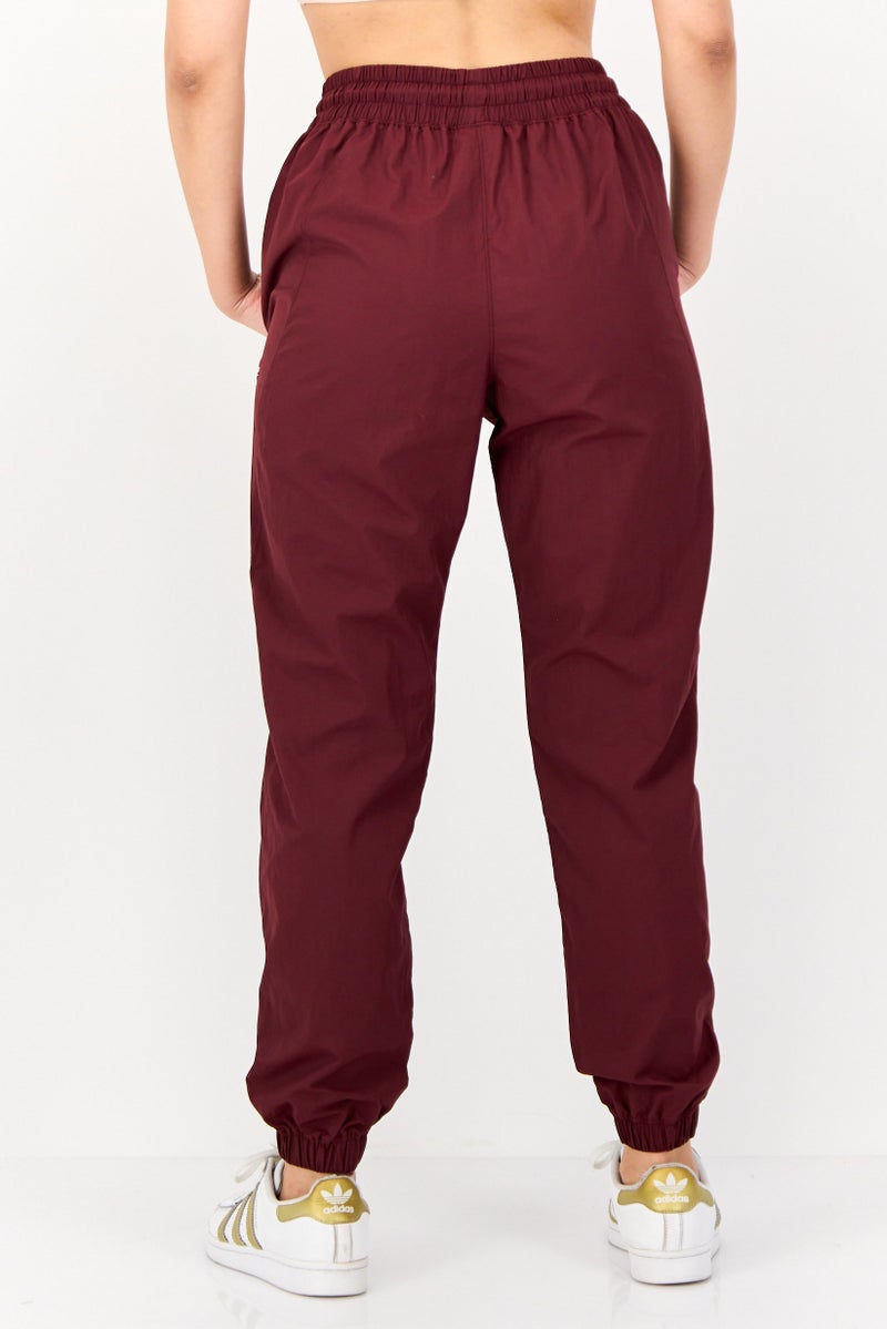 Reebok Women Sportswear Fit Outdoor Sweatpants, Maroon - Image 3