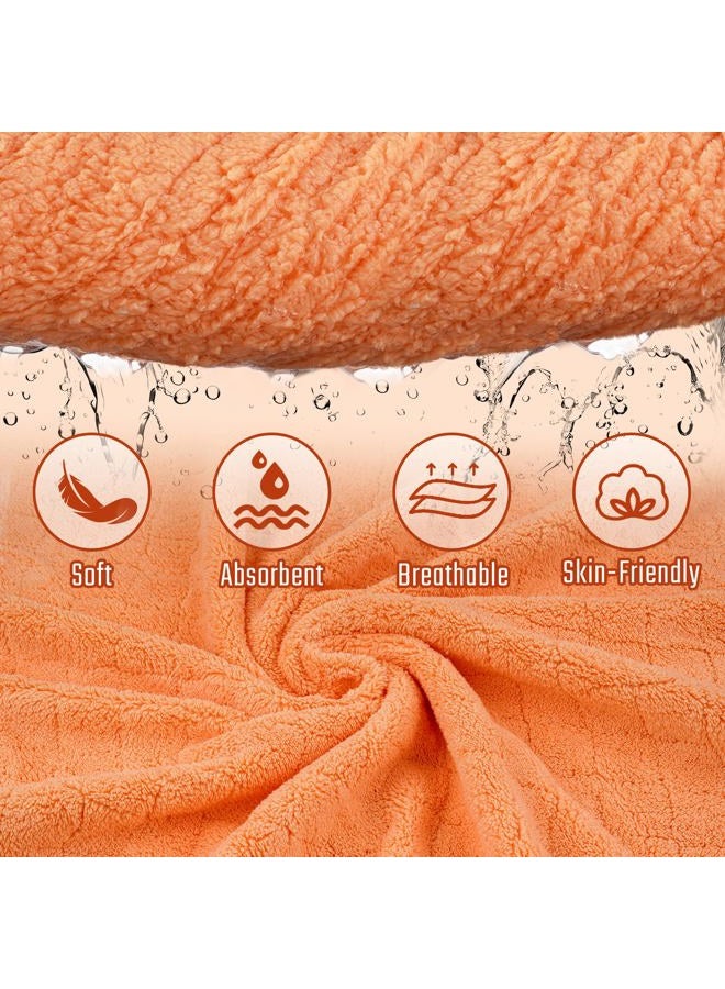 FUBANRAY منشفة استحمام للأطفال بغطاء رأس للأطفال مع غطاء للرأس للأولاد والبنات من 0-5 سنوات، عبوة من 2 منشفة استحمام ناعمة ماصة للأطفال، كبيرة وسميكة 50''x32'' لمنشفة الشاطئ للأطفال - Image 2