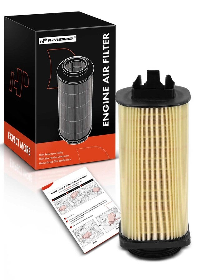 أ-بريميوم فلتر هواء محرك A-Premium متوافق مع سيارات إنفينيتي Q50 موديلات 2016-2018، وQ60 موديلات 2017-2017، ومرسيدس بنز E200 موديلات 2014-2021، وGLC250 موديلات 2017-2018، بمحرك 4 أسطوانات سعة 2.0 لتر - Image 1