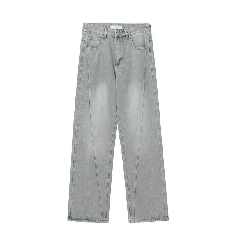 Unisex Classic Denim Jeans Loose Fit Daily Outdoor Wear - Image 5