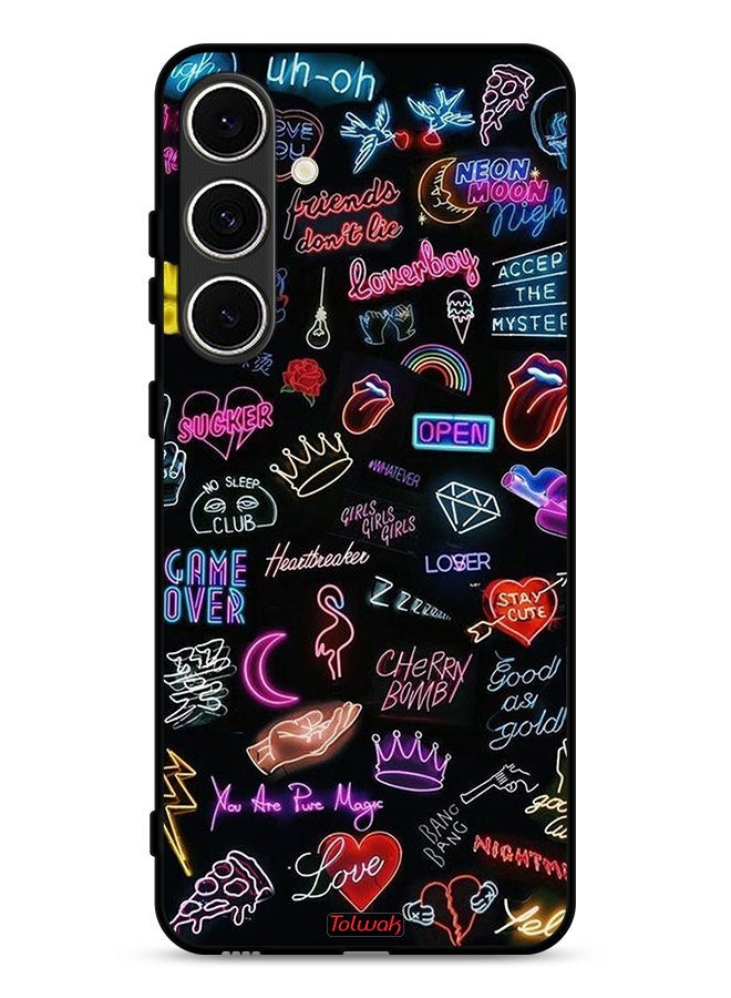 Tolwak Samsung Galaxy S24 FE 5G Protective Case Cover Accept The Mystery - Image 1