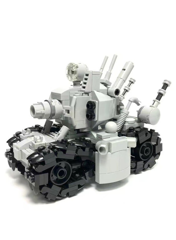 Plastic Model Kits: Metal Slug X: Tank, Mecha Anime Style Collectible Action Figures (SV001 Tank) - Image 1