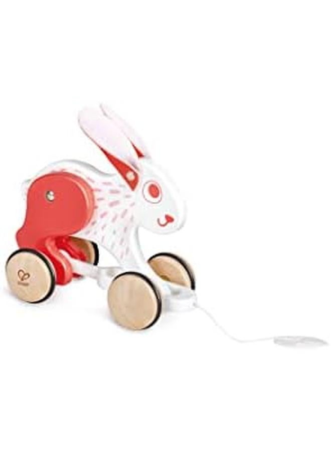 هيب لعبة سحب وسحب الأرنب الخشبية على طول اللعبة - Image 4