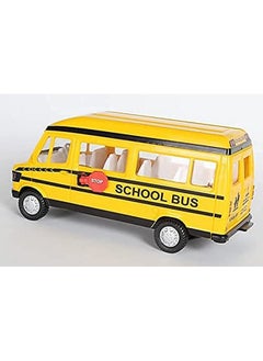 Centy CENTY Toys Traveler Yellow School Bus With Tail Gate That Opens - Pull Back Action - Safe To Use Public Transport Vehicle Toy, 3-12 years  - Image 5