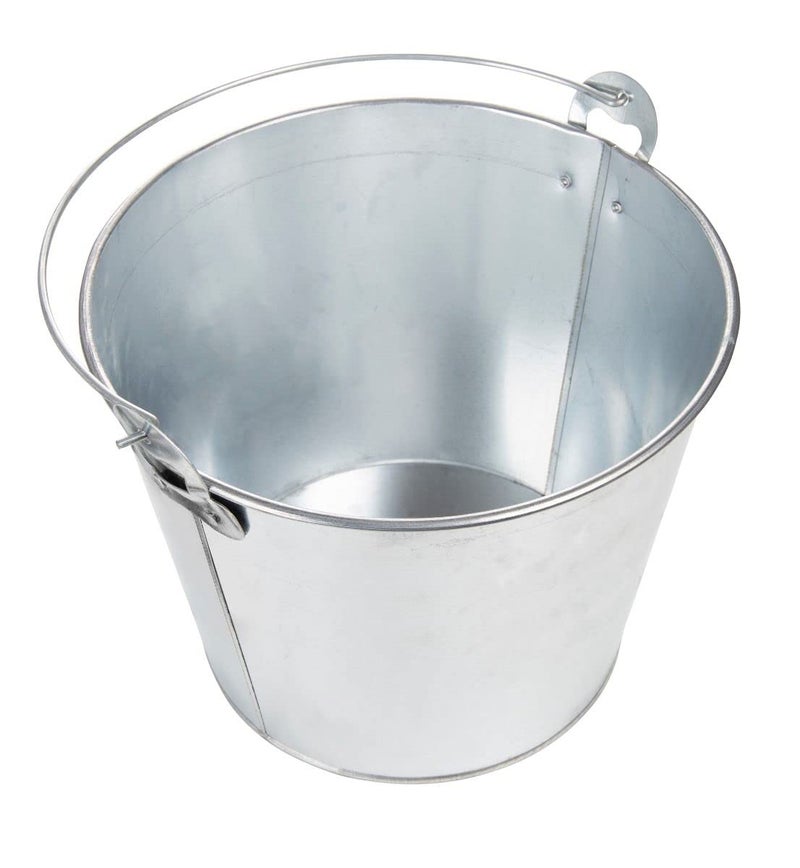 NJ OVERSEAS NJ Beer Bucket With Built-in Bottle Opener - Galvanised Party Ice Bucket for Wine and Bar - 1 Pc. - Image 3