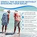 Sand Dipper Full Size Beach Scoop Shovel Sifter Tool for Beachcombing Adjustable Sea Glass Shell Shark Tooth Sifter for the Beach Can Be Used as a Walking or Hiking Stick Too 6 Basket pink - Image 4