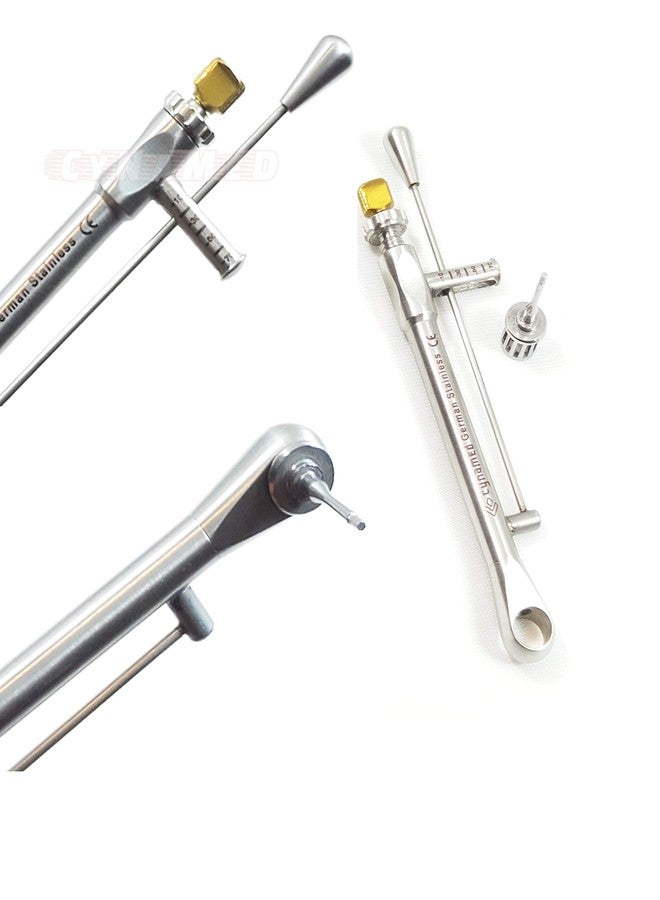CYNAMED Premium German Universal Torque Wrench Ratchet 10-50 Ncm Abutment Dental implant Instruments - Image 4