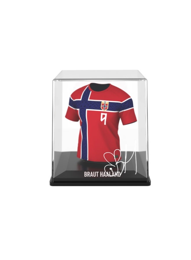 FanCollex - Erling Haaland  ( Norway )  -  Home Jersey 2026 Collectible Miniature - Image 2