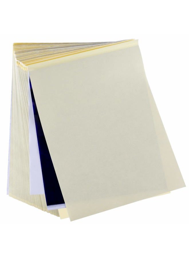 cridoz Tattoo Transfer Paper, 100 Sheets Tattoo Stencil Transfer Paper for Tattooing - Image 1