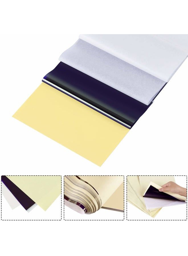 cridoz Tattoo Transfer Paper, 100 Sheets Tattoo Stencil Transfer Paper for Tattooing - Image 5