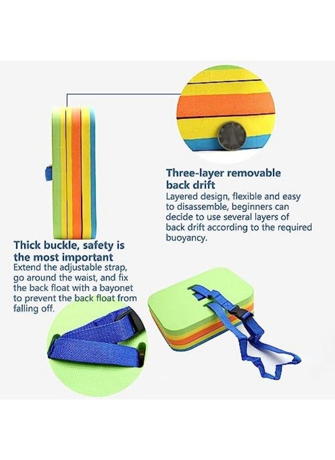 GGEROU - Swim Board Thickened Non-absorbent High Buoyancy Swimming Training Safety Swimming Kickboard Foam Float Swim Floats Board - Image 1