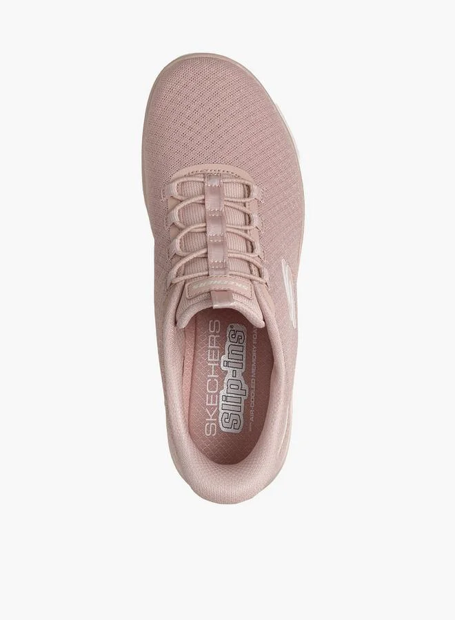 Skechers PINK Women Summits Slip-On Sports Shoes for Women | Best Price UAE