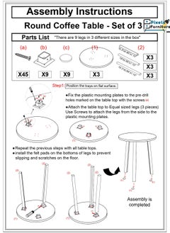 3 Piece Round Coffee and Tea Serving Table Set ,From Pixel Furniture - pzsku/Z8157AF99D2735A61AD9DZ/45/_/1730415292/afd30224-4d06-4256-821b-fc4fde6864ae