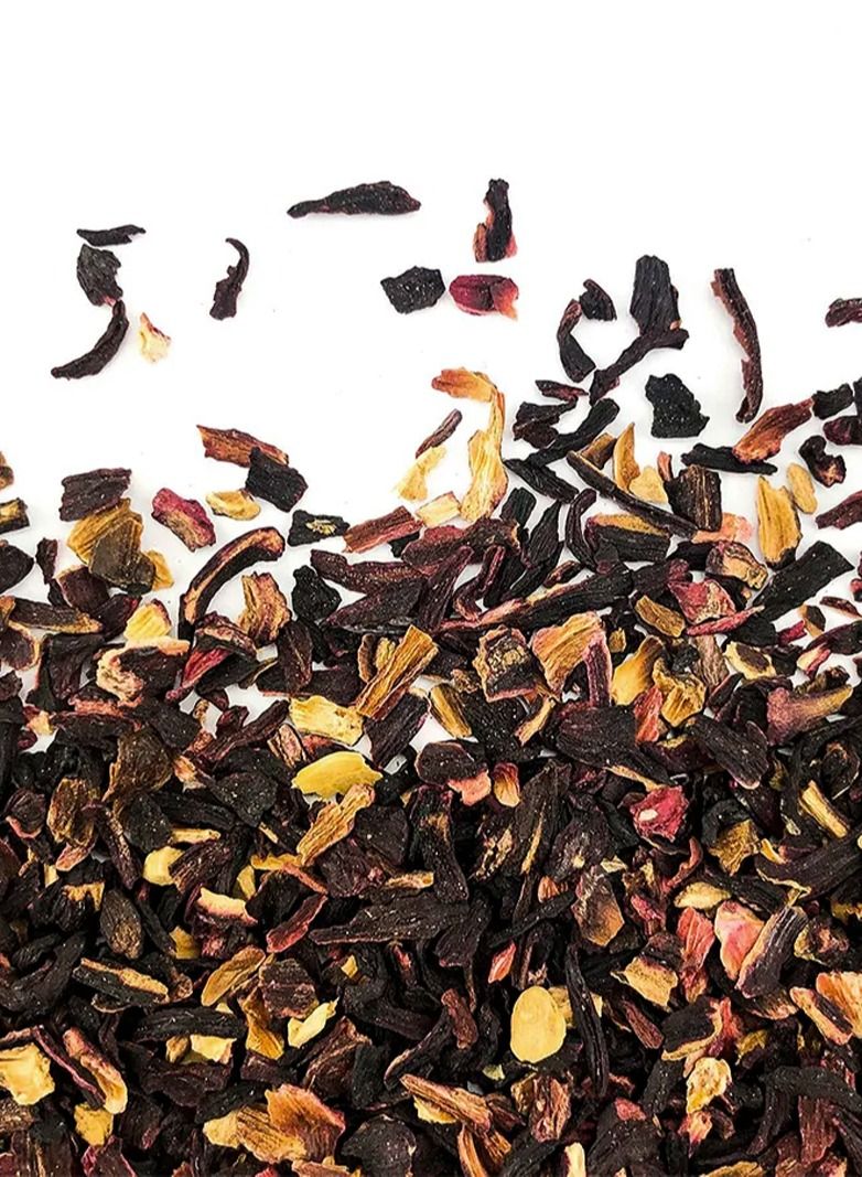 تيلاند شاي أعشاب الكركديه والزنجبيل لتعزيز المناعة والكافيين يحارب الحمى والبرد والأنفلونزا، تيسان عشبي خالٍ من الكافيين 200 جرام - Image 2