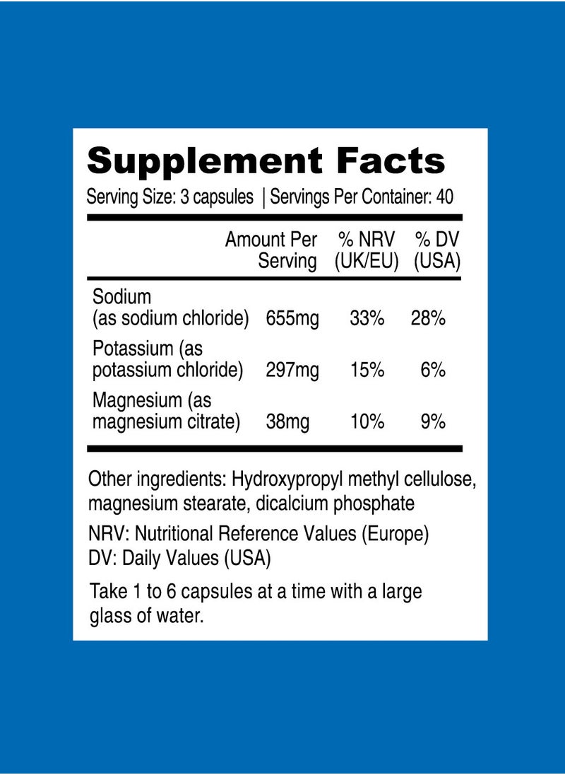 Nutri-Align - Nutri-Align Fasting Salts 120 capsules Fasting Electrolytes Supplement - Image 1