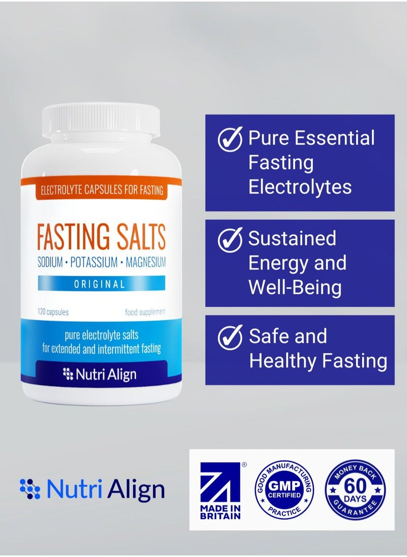 Nutri-Align - Nutri-Align Fasting Salts 120 capsules Fasting Electrolytes Supplement - Image 1