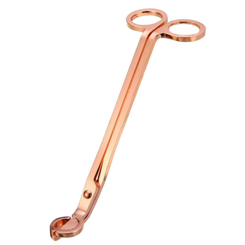 Sinen Candle Wick TrimmerWick Clipper Cutter Scissor Rose Gold