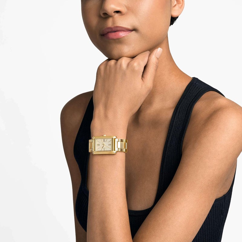 مايكل كورس Women Michael Kors Essex Fitness Watch MK4904 - Gold Tone Stainless Steel - Image 2