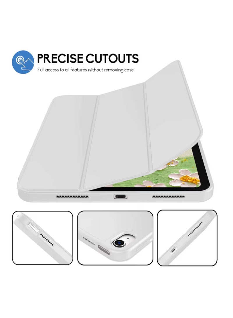 Case for Air 11 Inch 2024/2025 Model with pencil Holder, slim Tablet Cover with soft TPU Back, Auto Wake/Sleep - Image 5