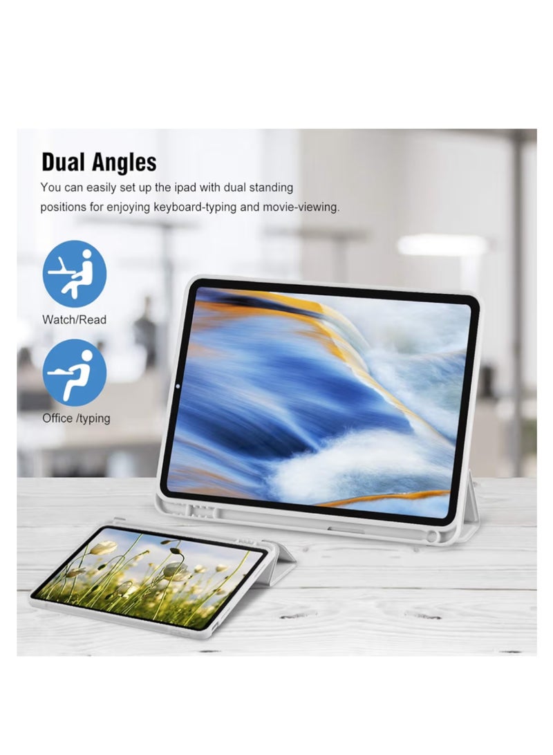 Case for Air 11 Inch 2024/2025 Model with pencil Holder, slim Tablet Cover with soft TPU Back, Auto Wake/Sleep - Image 4