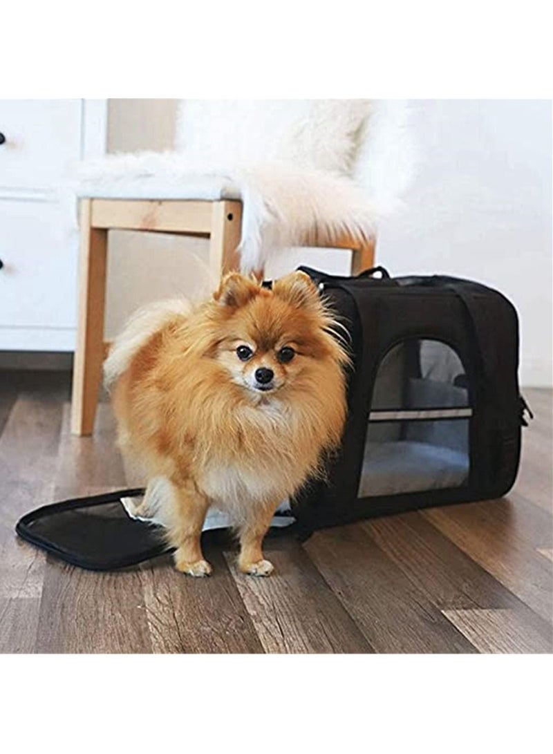 Generic Pet's Foldable Soft Pet Carrier Bag Carrier Soft Sided Travel Bag Airline Approved for Cats & Dogs - Image 4