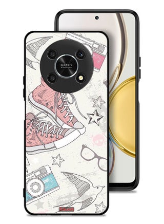 Honor X9 5G Protective Case Cover Canva Shoes And Camera Art - pzsku/Z815827DDC3B7C15ED80AZ/45/_/1738493294/40fc099e-8c8f-4382-a5ce-fbb8e8e2ae7a