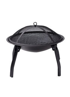 Generic Cooking tea around the stove, family courtyard dining, leisure, portable outdoor folding barbecue grill 55x45x28cm  - Image 1