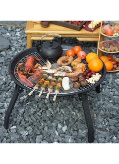 Generic Cooking tea around the stove, family courtyard dining, leisure, portable outdoor folding barbecue grill 55x45x28cm  - Image 3