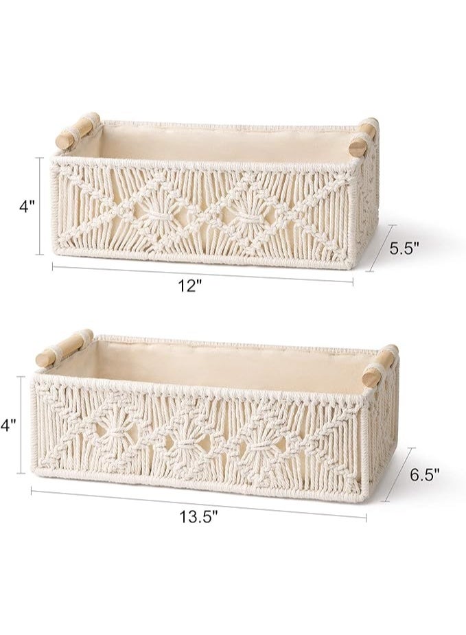 Antikiano Macrame Storage Baskets - Image 3