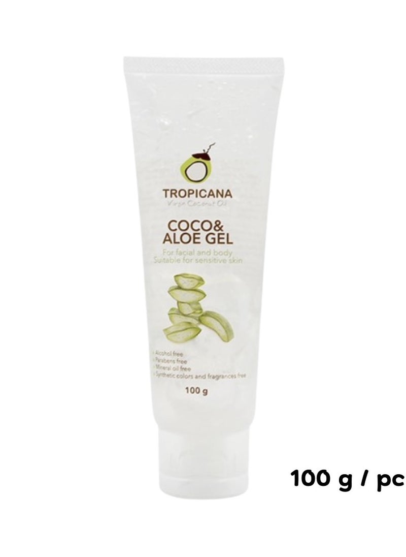 Tropicana Tropicana Coco & Aloe Vera Gel Non Paraben 100g  - Image 1