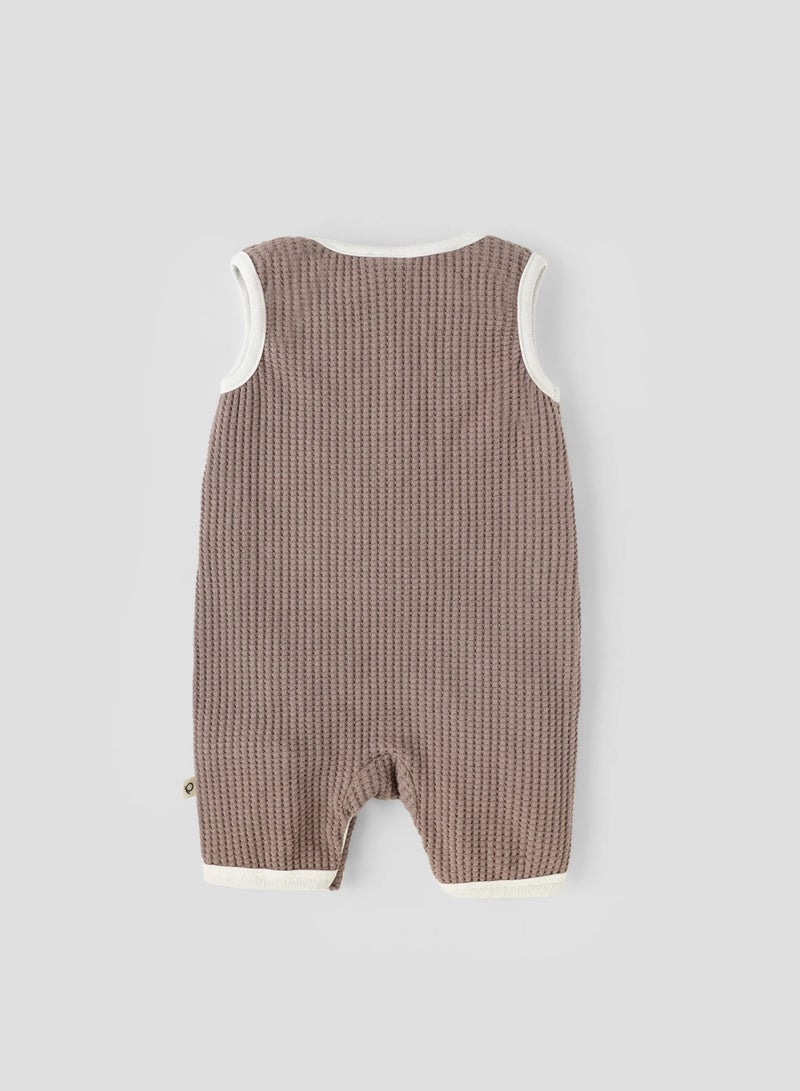 Popees Sleeveless Front Half Open Romper (3-24 Months) for Newborn Boys - Image 2