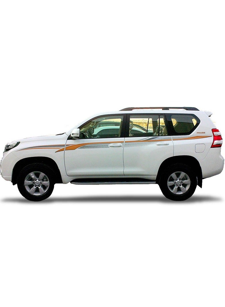 Automotive Decals Car Body PVC Stickers Pattern for 2014 Prado Toyota Land Cruiser - Image 1