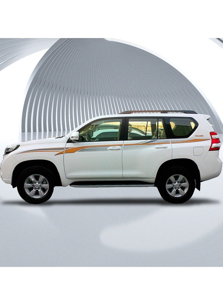 Automotive Decals Car Body PVC Stickers Pattern for 2014 Prado Toyota Land Cruiser - Image 4
