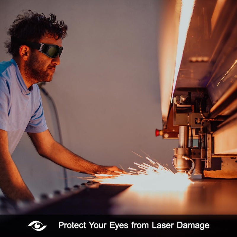 Dubofu Laser Safety Glasses Eye Protection Goggles For 200Nm-450Nm/ 800Nm-2000Nm/1064Nm Wavelength  Laser Engraver Laser Cutting Protective Glasses - Image 3