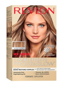 Revlon Revlon Permanent Hair Color, Permanent Hair Dye, Color Effects Highlighting Kit, Ammonia Free & Paraben Free, 20 Blonde, 8 Oz, (Pack of 1)  - Image 1