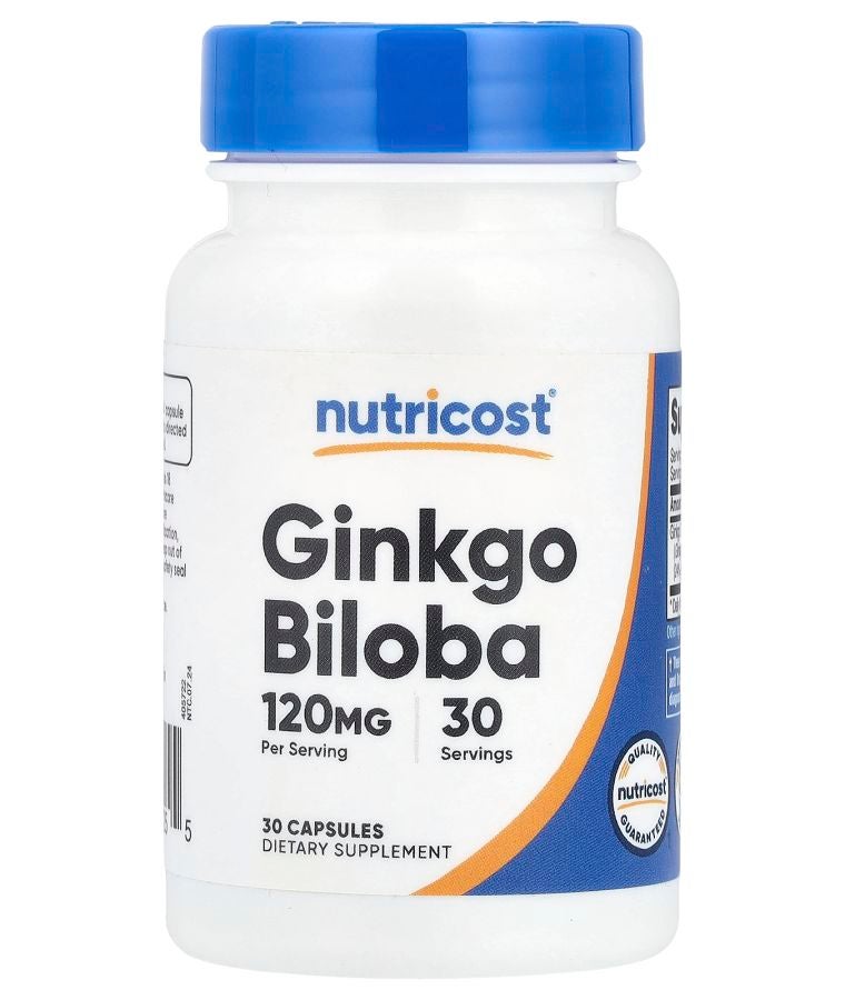 Ginkgo Biloba 120 mg 30 Capsules