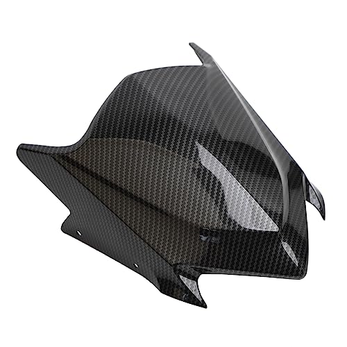 Mokuo Motorcycle Carbon Fiber Decorative Windshield Fit for Honda Grom msx 125 2013-2016 SF Wind Deflectors Windscreens - Image 1