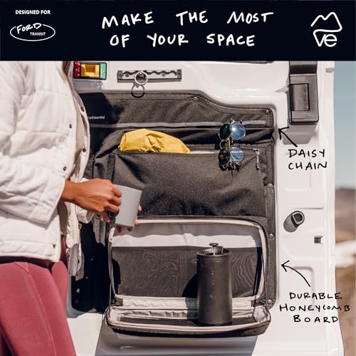 VanEssential Rear Door LOWER Storage Panels (Pair) Designed for Ford Transit High/Mid Roof (Van Years 2015 to Current Model) - Image 4